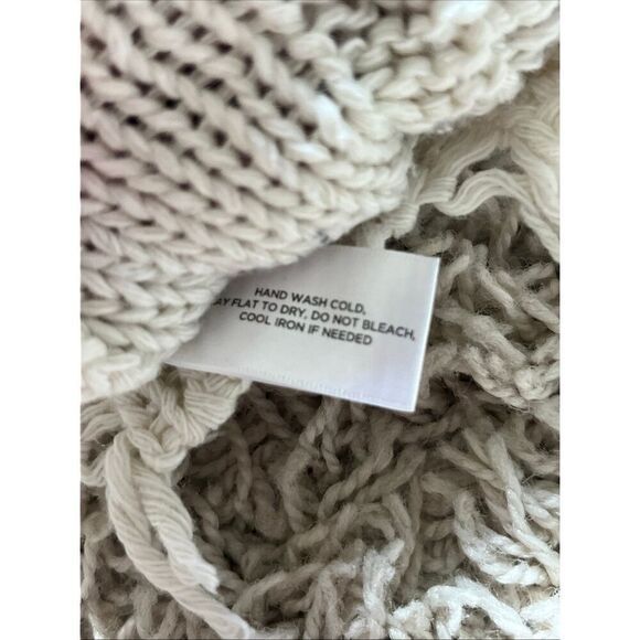 Sunset & Spring Butterfly Cable-Knit Sweater Women’s Large - Picture 9 of 10